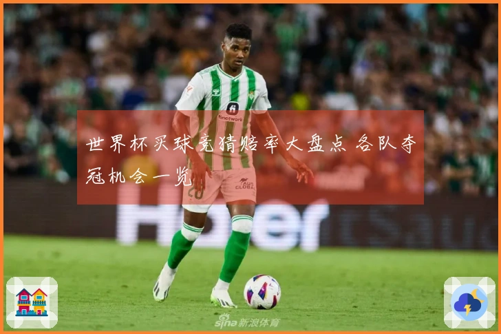 世界杯买球竞猜赔率大盘点 各队夺冠机会一览